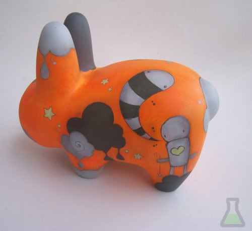 Orange Labbit Death Cuthdum - Squidboy