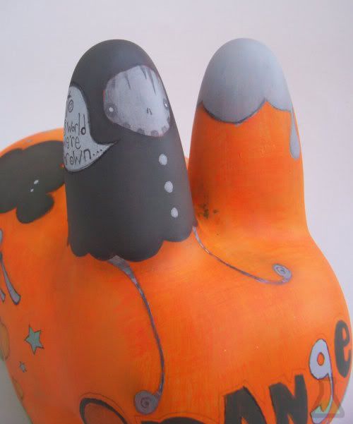 Orange Labbit Death Cuthdum - Squidboy