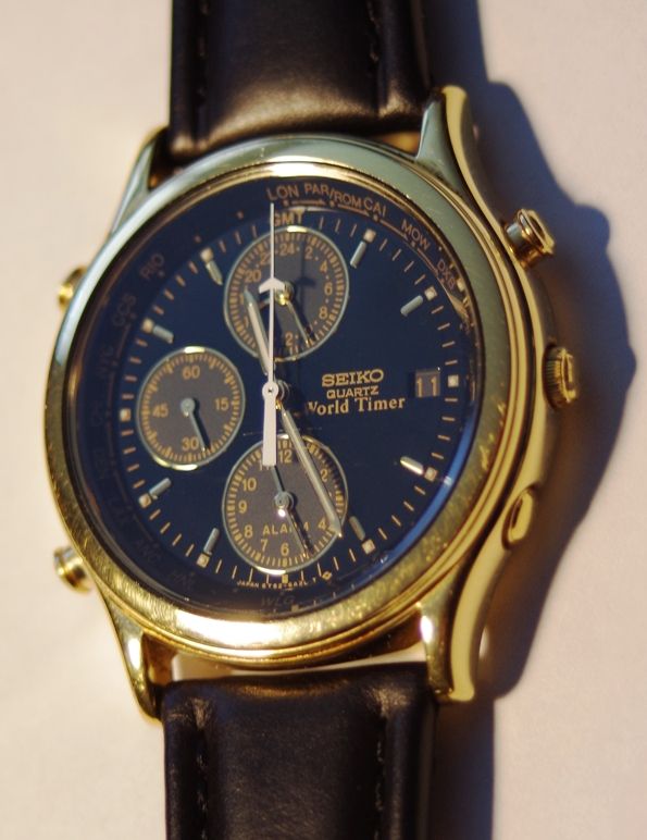 seiko quartz world timer