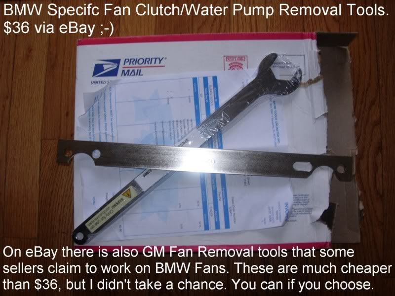 Bmw e46 fan clutch wrench #6