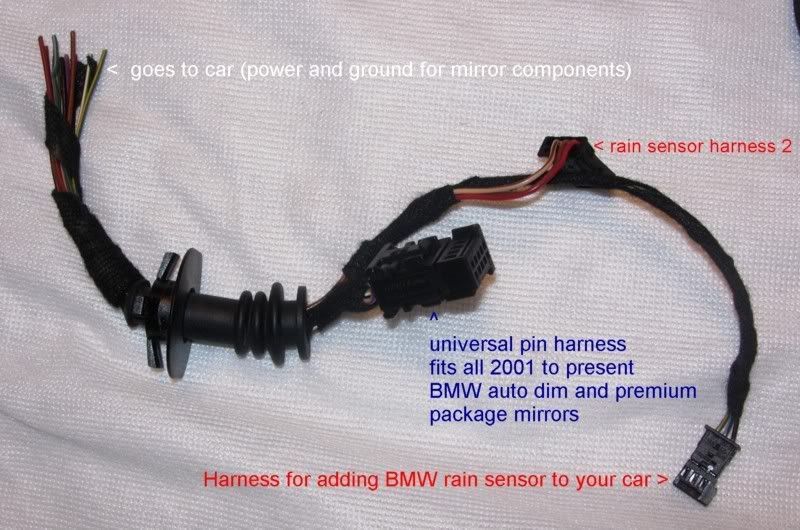 Bmw mirror wire harness #2