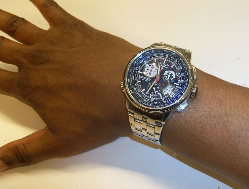 citizen chrono time at