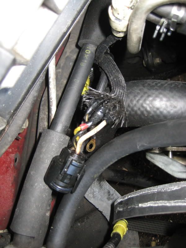 What's the best way to fix fusible link/alternator wire?