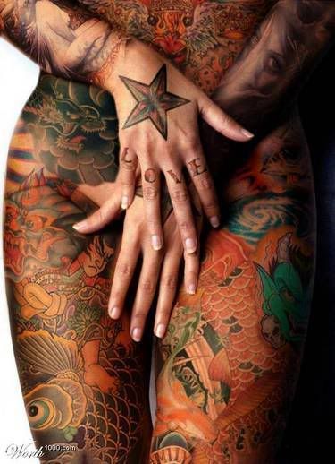  tattoos.