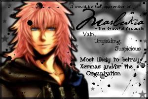 I would be the apprentice of Marluxia.