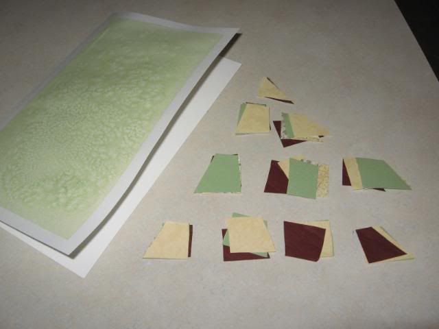 card and cut papers Card and cut papers