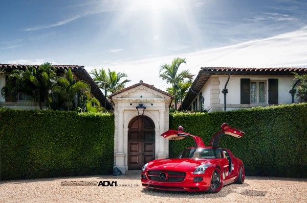 MercedesBenz SLS AMG by Wheels Boutique and ADV1 Roogio