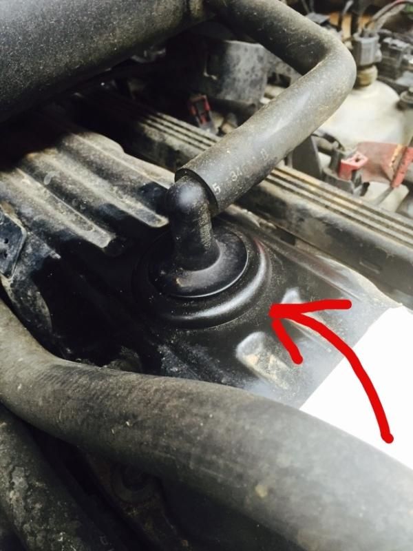 Oil coming out of crankcase breather. Could use some help! Jeep