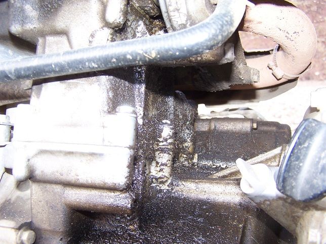 Honda rincon water pump leaking #1