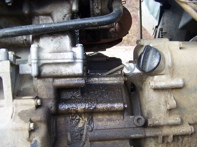 Honda rincon water pump leaking #6