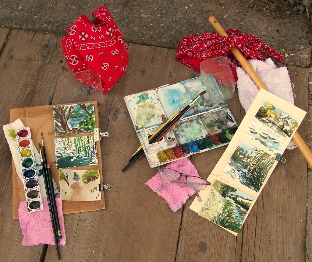mary and martha's 10 minute paintings and hobo paint kits