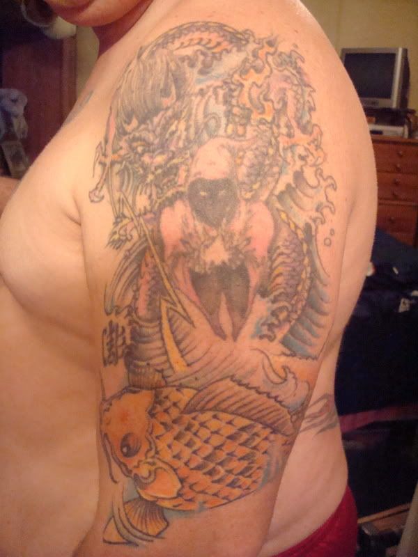 Arm Sleeve Tattoos Women Men full sleeve japanese tattoo