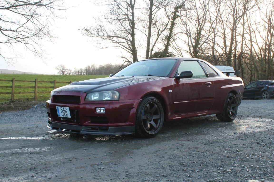 Nissan skyline r34 front end conversion #7