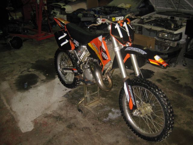 ktm 125cc 2 stroke. I have 2 bikes for sale but