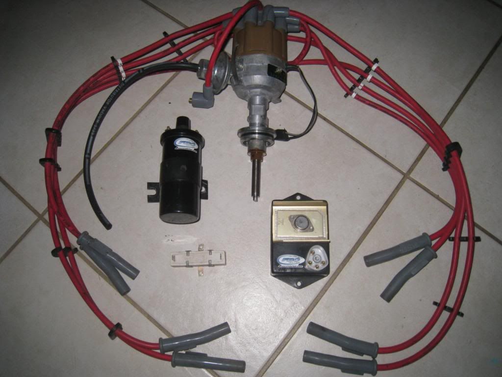 [SOLD] used FBO ignition w/MSD wires 4 smallblock For A Bodies Only