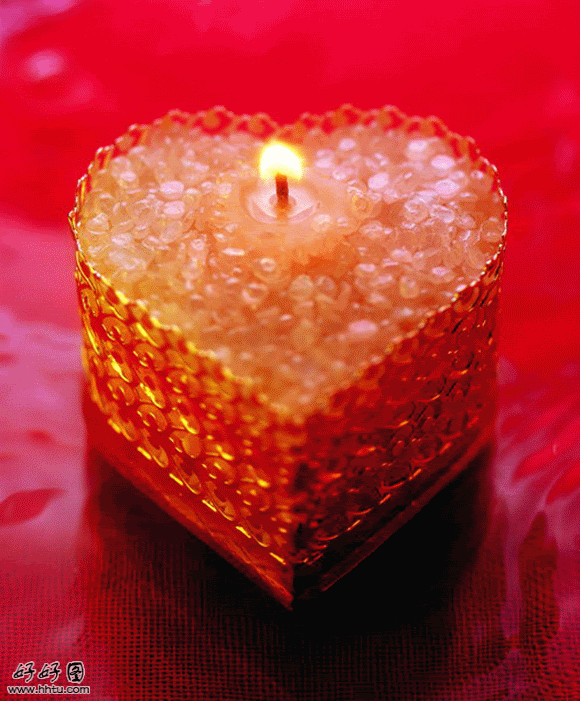 Cuore_candela.gif Candela a cuore image by nihil_habeo