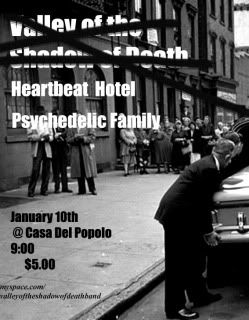 valley of the shadow of death,heartbeat hotel