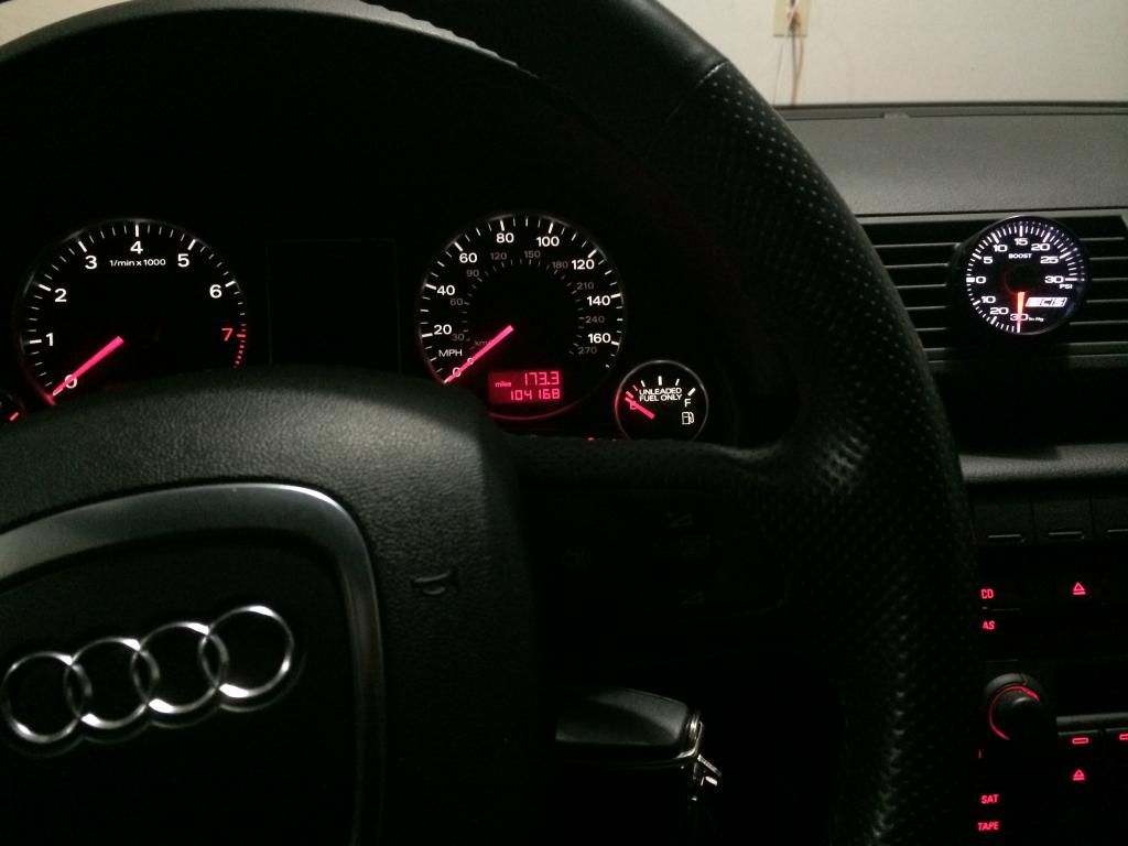 ECS boost gauge not reading