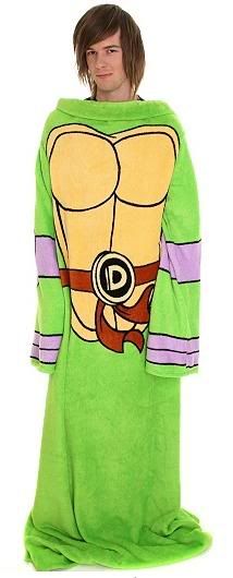 Teenage Mutant Ninja Turtle Snuggie, Funky Cozy comes in Donatello, Raphael, and Leonardo, TMNT Snuggies