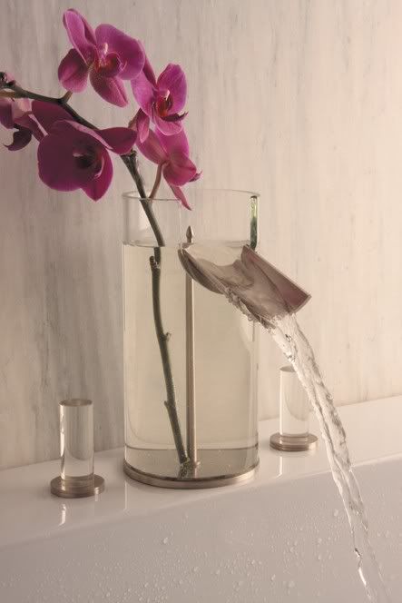 Turn your faucet instead a vase