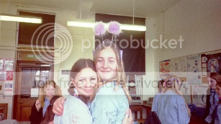 Me and Diane in physics