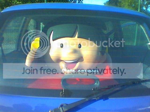 Haribo man in paul's car