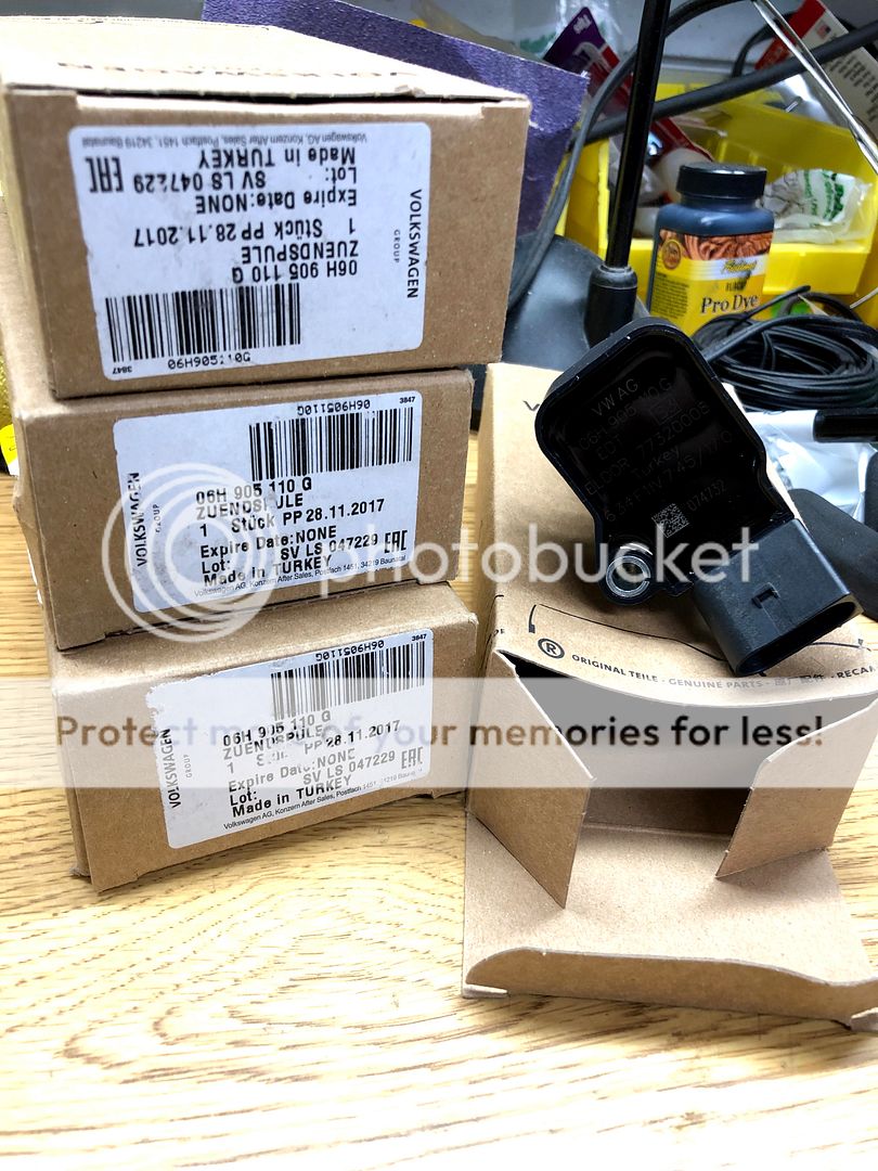 FS New OEM RS3 coil packs VW Vortex Volkswagen Forum