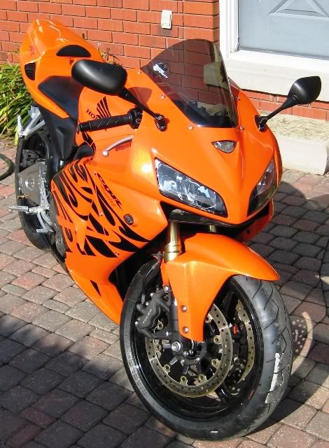 2006 Honda CBR 600RR - Tribal Orange Edition