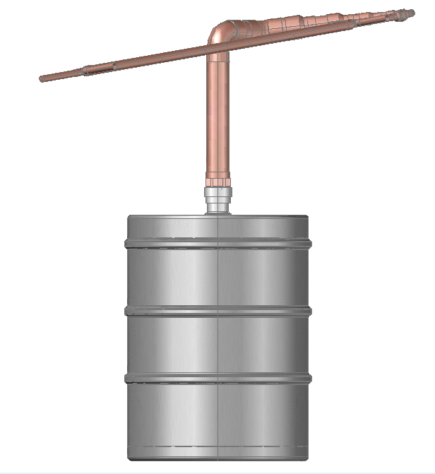 Keg Pot Still Design - Home Distiller