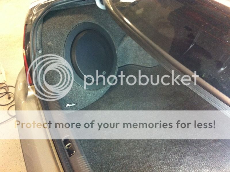 perfect fit subwoofer enclosure